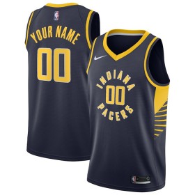Dres Indiana Pacers Prilagođeni Nike 2022-23 Icon Edition Navy Swingman